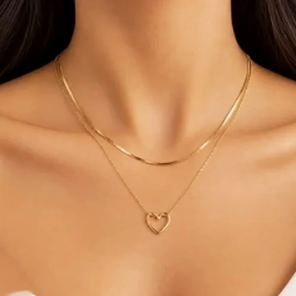 Viral Layered Gold Choker Chain