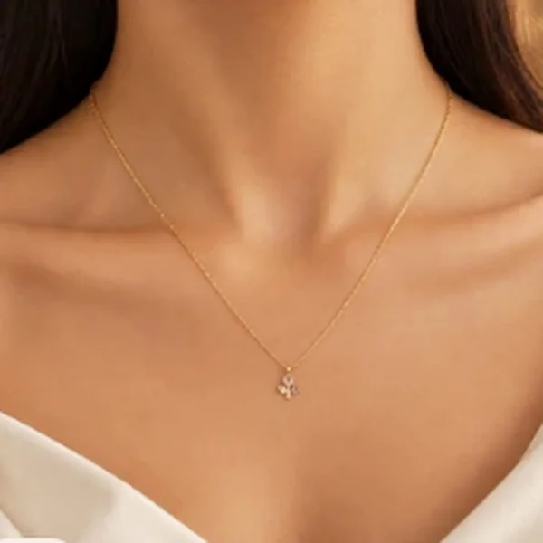 Petite Tulip Dual-Tone Gold Chain